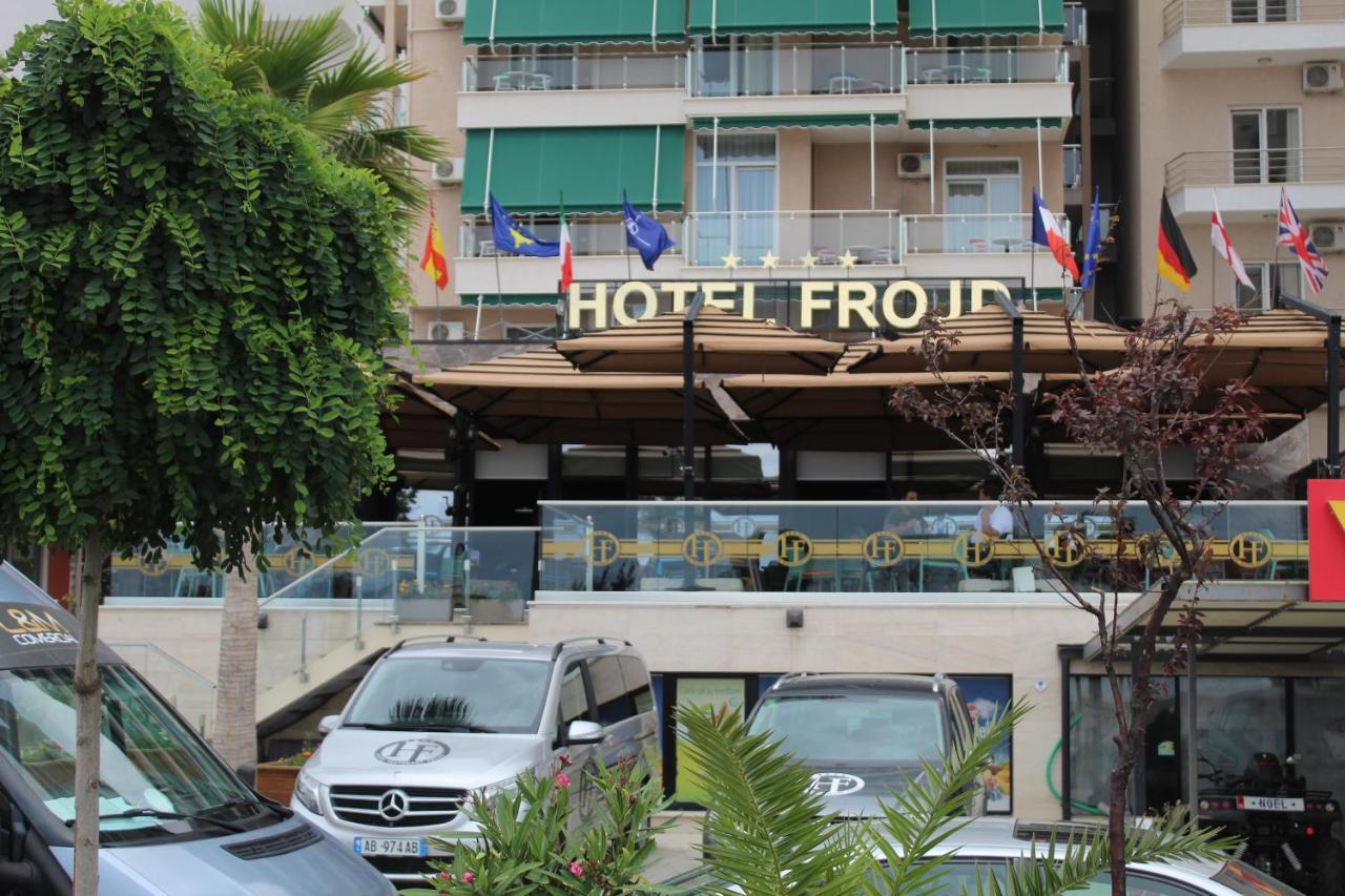 Hotel Frojd - Beach Front Resort Shengjin Ngoại thất bức ảnh